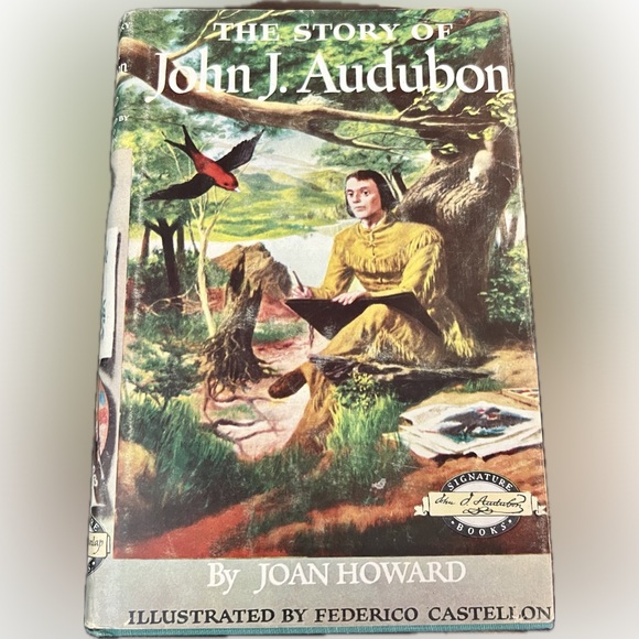 1954 Classics Lot of 3 The Story Of Mark Twain Clara Barton John J Audubon GUC - Picture 10 of 16